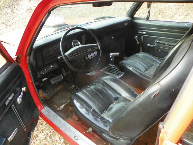 1X27D2W166835 - 1972 CHEVROLET NOVA RED photo 9