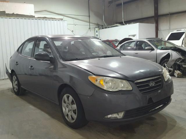 KMHDU46D38U521754 - 2008 HYUNDAI ELANTRA GL GRAY photo 1