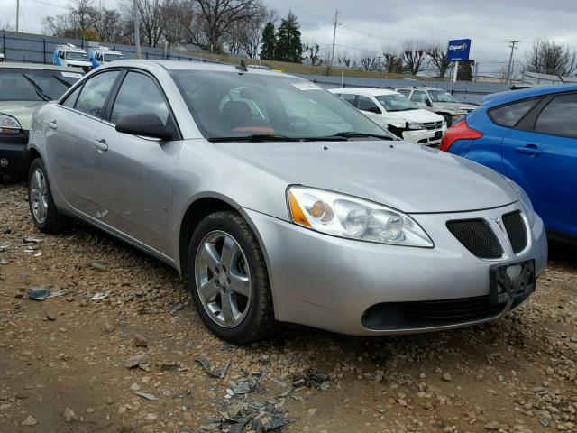 1G2ZH57N484269674 - 2008 PONTIAC G6 GT SILVER photo 1