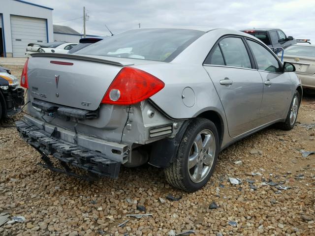 1G2ZH57N484269674 - 2008 PONTIAC G6 GT SILVER photo 4