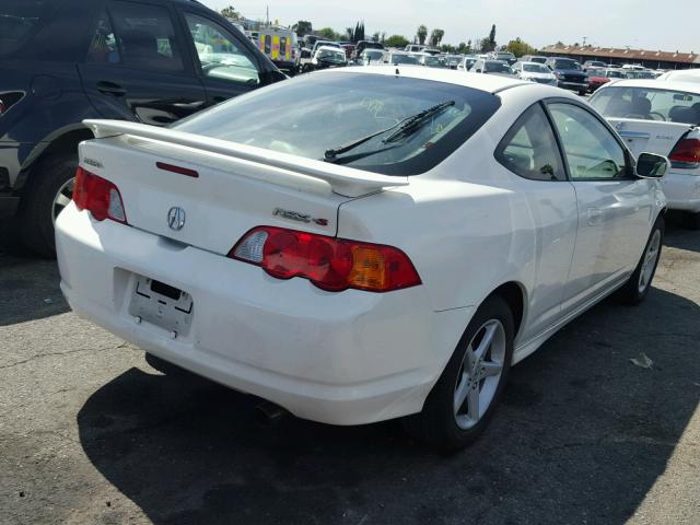 JH4DC53053C016987 - 2003 ACURA RSX TYPE-S WHITE photo 4