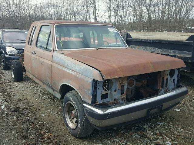 1FTEX15Y4KKA46542 - 1989 FORD F150 BLUE photo 1