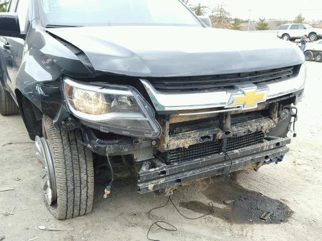 1GCHSCE38G1241553 - 2016 CHEVROLET COLORADO L BLACK photo 9