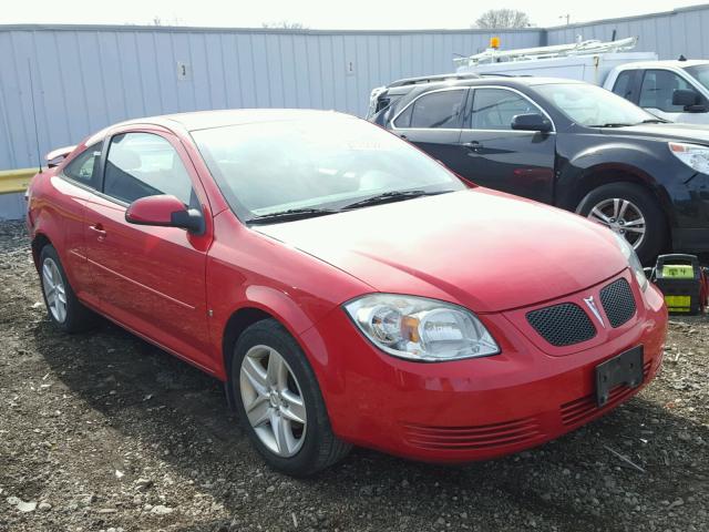 1G2AL18FX87347952 - 2008 PONTIAC G5 RED photo 1