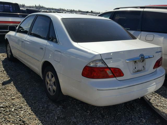 4T1BF28B23U310409 - 2003 TOYOTA AVALON XL WHITE photo 3