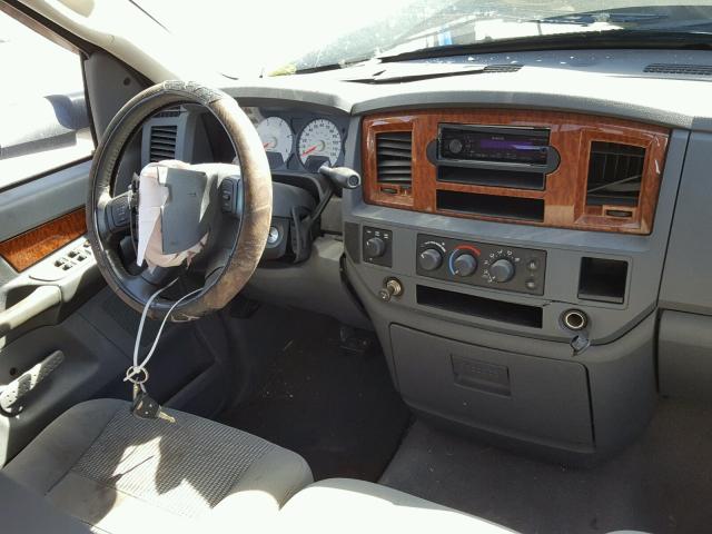1D7KS28C06J149871 - 2006 DODGE RAM 2500 S SILVER photo 9