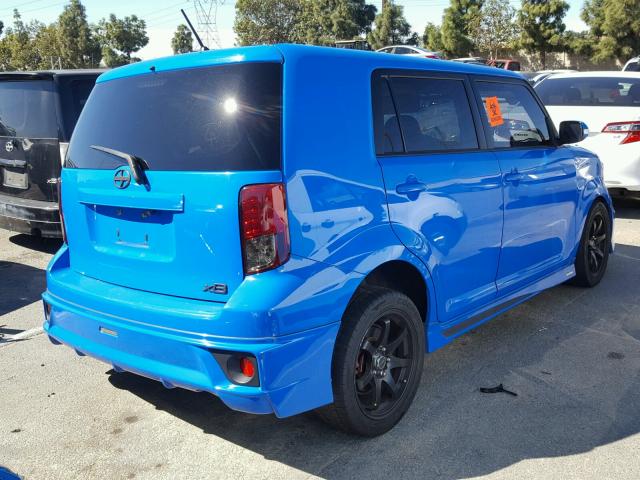 JTLZE4FE9B1134039 - 2011 TOYOTA SCION XB ლურჯი ფოტო 4