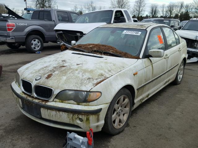 WBAET37435NJ85367 - 2005 BMW 325 I WHITE photo 2