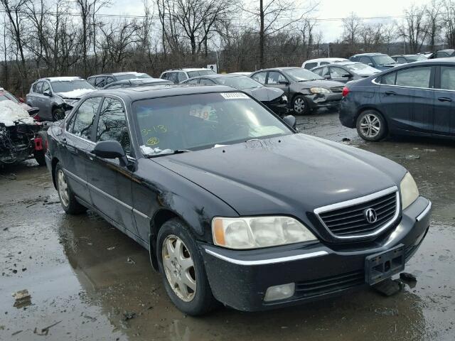 JH4KA96502C002182 - 2002 ACURA 3.5RL BLACK photo 1