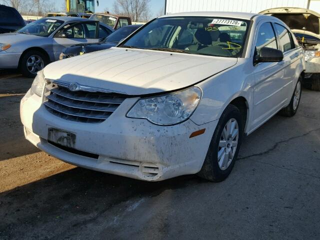 1C3LC46K58N212027 - 2008 CHRYSLER SEBRING LX WHITE photo 2