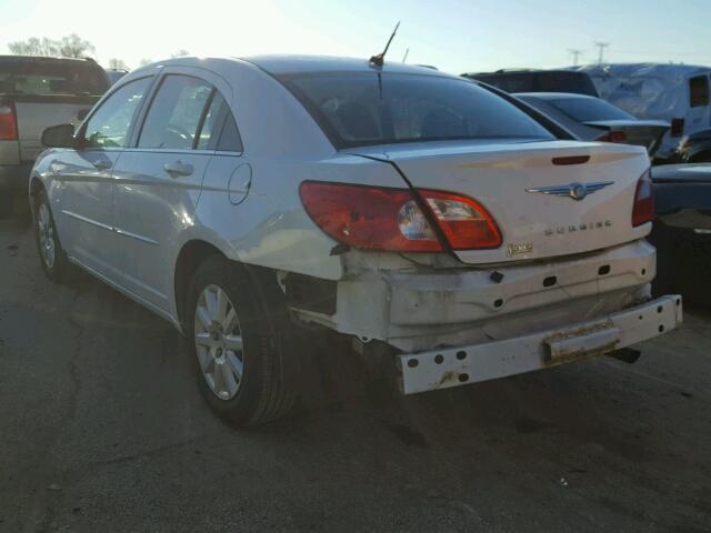 1C3LC46K58N212027 - 2008 CHRYSLER SEBRING LX WHITE photo 3