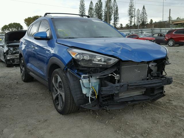 KM8J33A22GU250688 - 2016 HYUNDAI TUCSON LIM BLUE photo 1