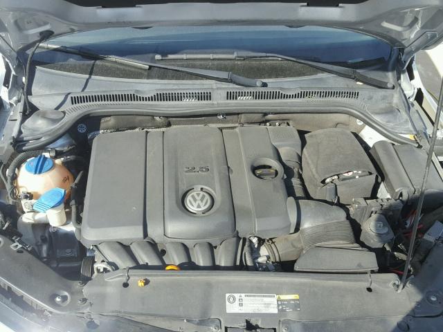 3VWDX7AJXBM398151 - 2011 VOLKSWAGEN JETTA SE SILVER photo 7