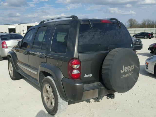 1J4GK58KX5W513931 - 2005 JEEP LIBERTY LI GRAY photo 3