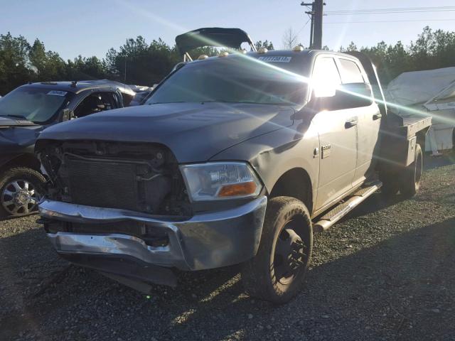 3C63DRGL9CG178387 - 2012 DODGE RAM 3500 S GRAY photo 2