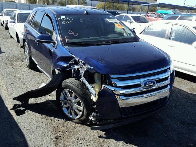 2FMDK3KC3BBA93372 - 2011 FORD EDGE LIMIT BLUE photo 1