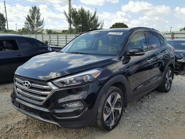 KM8J33A23GU050452 - 2016 HYUNDAI TUCSON LIM BLACK photo 2