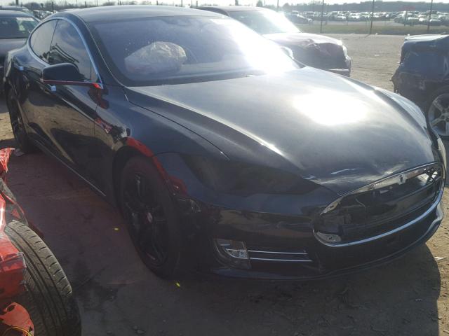 5YJSA1E21GF128815 - 2016 TESLA MODEL S BLACK photo 1