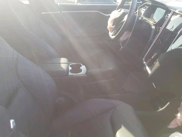 5YJSA1E21GF128815 - 2016 TESLA MODEL S BLACK photo 5