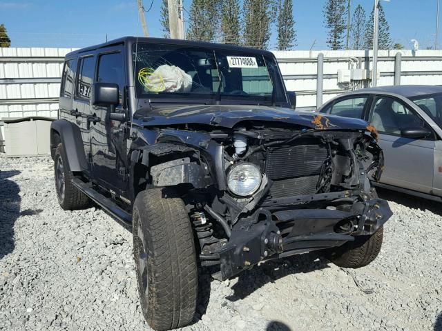 1C4BJWDG9HL655039 - 2017 JEEP WRANGLER U GRAY photo 1
