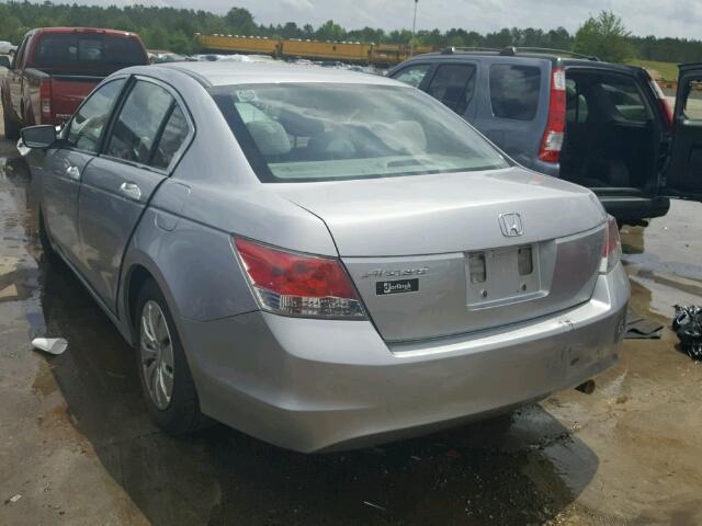 1HGCP2E3XAA118173 - 2010 HONDA ACCORD LX SILVER photo 3