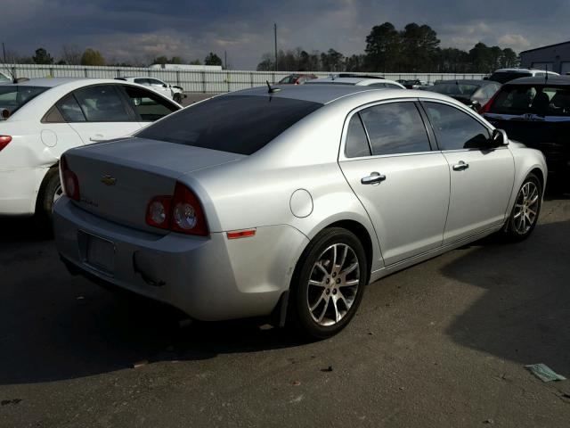 1G1ZE5E7XBF323850 - 2011 CHEVROLET MALIBU LTZ ვერცხლისფერი ფოტო 4