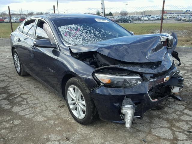 1G1ZE5ST5GF315650 - 2016 CHEVROLET MALIBU LT BLUE photo 1