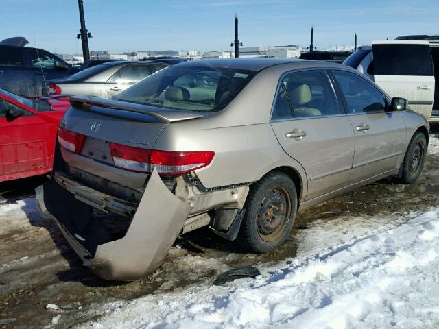 1HGCM66413A802300 - 2003 HONDA ACCORD EX GOLD photo 4