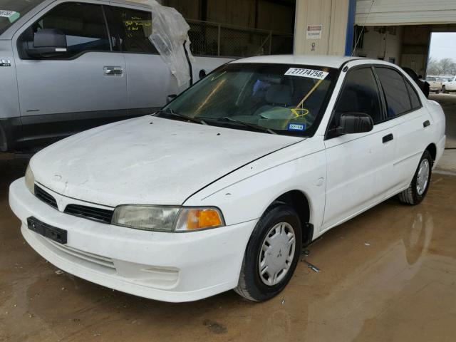 JA3AY26A9XU044802 - 1999 MITSUBISHI MIRAGE DE WHITE photo 2