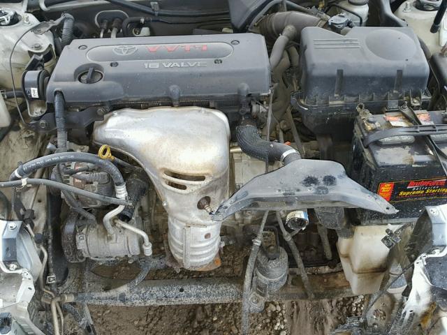 4T1BE32KX4U272172 - 2004 TOYOTA CAMRY LE WHITE photo 7