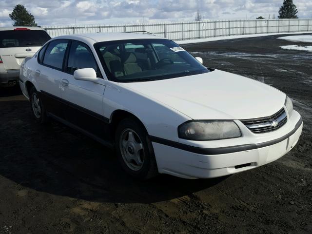 2G1WF52E259324006 - 2005 CHEVROLET IMPALA WHITE photo 1