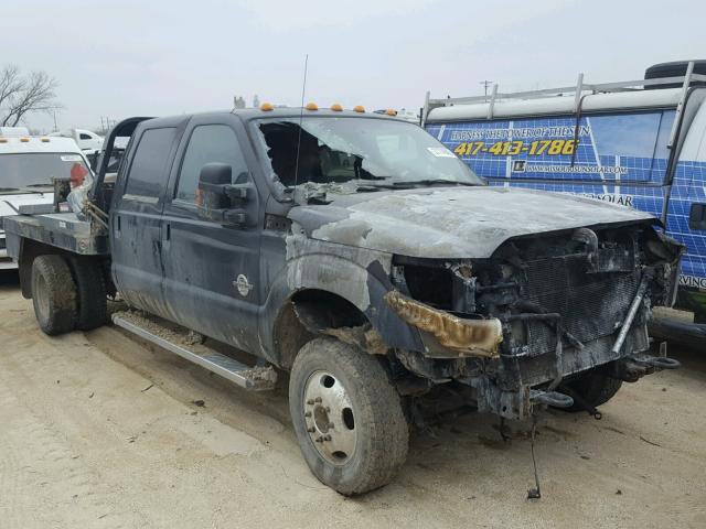 1FD8W3HTXCEB39511 - 2012 FORD F350 SUPER BLACK photo 1