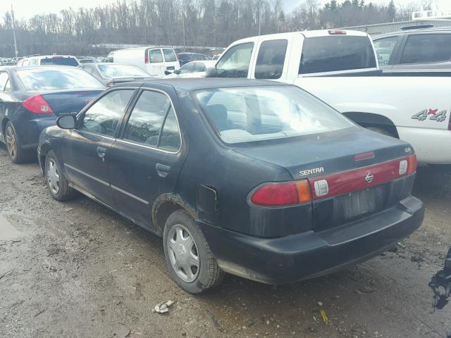 1N4AB41D9WC747875 - 1998 NISSAN SENTRA E BLACK photo 3