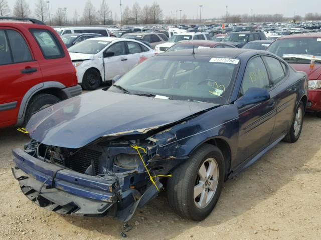 2G2WS522951167831 - 2005 PONTIAC GRAND PRIX BLUE photo 2