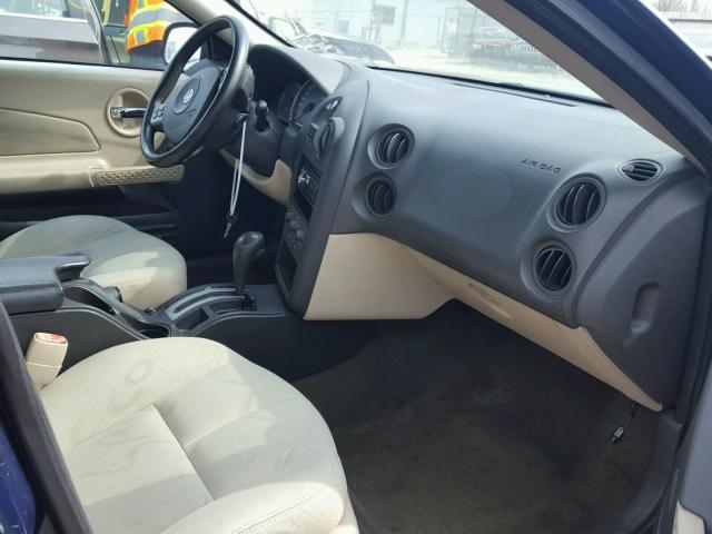 2G2WS522951167831 - 2005 PONTIAC GRAND PRIX BLUE photo 5