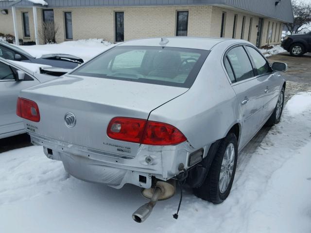 1G4HD57M09U134943 - 2009 BUICK LUCERNE CX SILVER photo 4