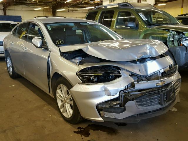 1G1ZD5ST3JF149669 - 2018 CHEVROLET MALIBU LT SILVER photo 1