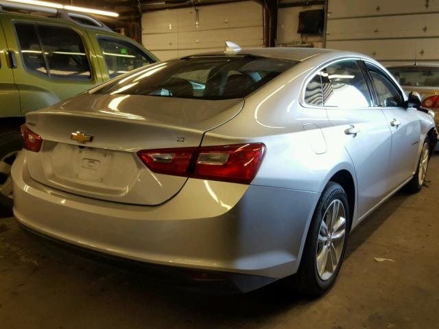 1G1ZD5ST3JF149669 - 2018 CHEVROLET MALIBU LT SILVER photo 4