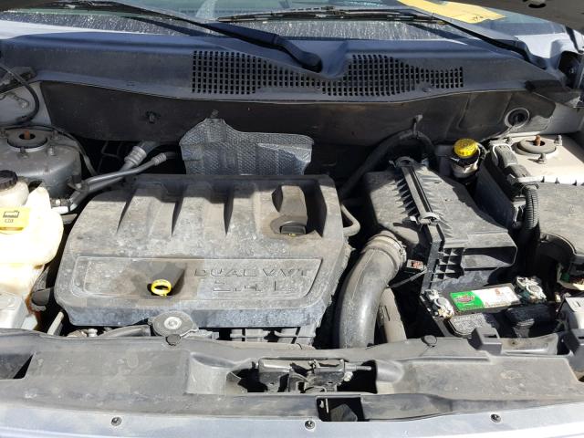 1J8FT47W27D225566 - 2007 JEEP COMPASS SILVER photo 7