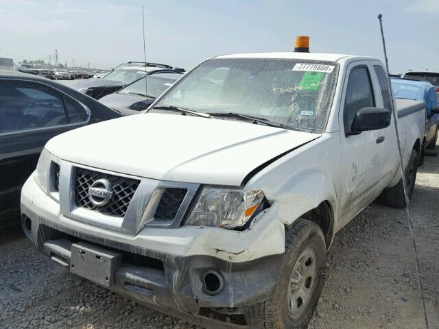 1N6BD0CT6GN794550 - 2016 NISSAN FRONTIER S WHITE photo 2