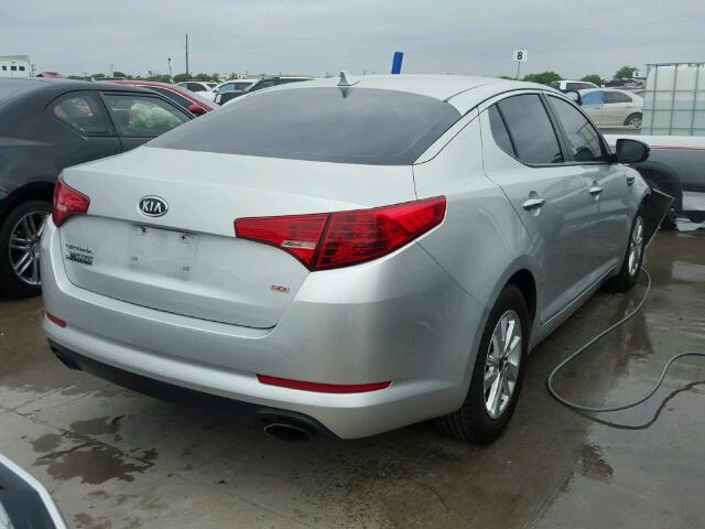 5XXGM4A72CG031405 - 2012 KIA OPTIMA SILVER photo 4