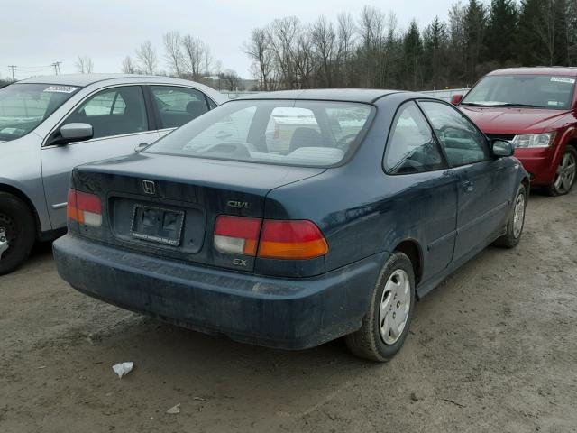 1HGEJ814XVL091885 - 1997 HONDA CIVIC EX მწვანე ფოტო 4