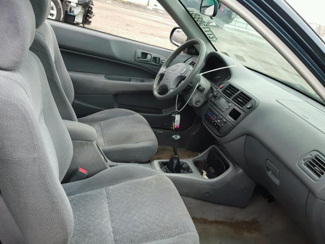 1HGEJ814XVL091885 - 1997 HONDA CIVIC EX მწვანე ფოტო 5