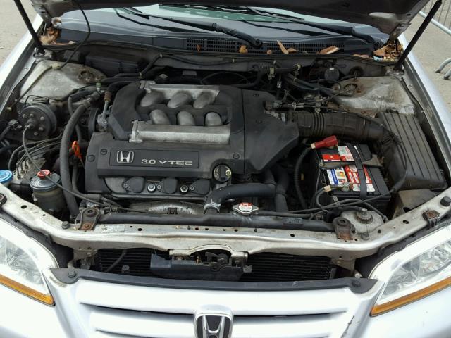 1HGCG16432A048244 - 2002 HONDA ACCORD LX SILVER photo 7