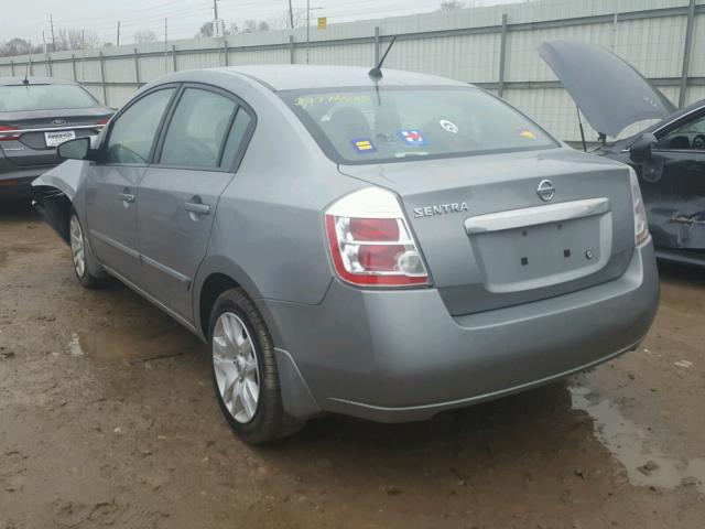 3N1AB6APXAL728879 - 2010 NISSAN SENTRA 2.0 GRAY photo 3