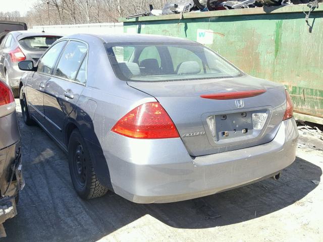 1HGCM56457A119130 - 2007 HONDA ACCORD LX BLUE photo 3