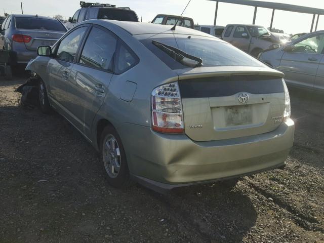 JTDKB20UX93481047 - 2009 TOYOTA PRIUS GREEN photo 3