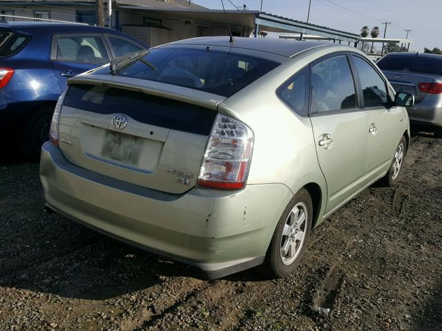 JTDKB20UX93481047 - 2009 TOYOTA PRIUS GREEN photo 4