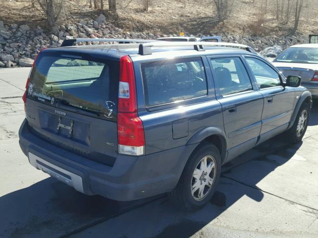 YV1SZ592351185060 - 2005 VOLVO XC70 BLUE photo 4