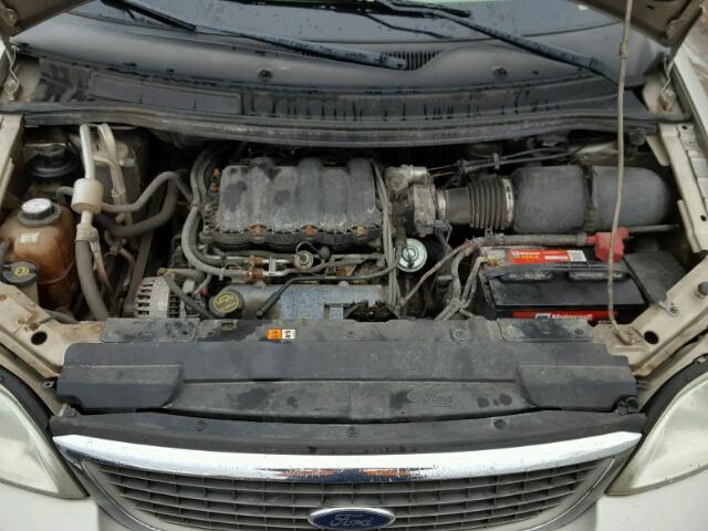 2FMDA58442BB57384 - 2002 FORD WINDSTAR L BEIGE photo 7